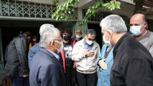 Başkan Büyükkılıç'tan Arife öğretmenin ailesine taziye ziyareti