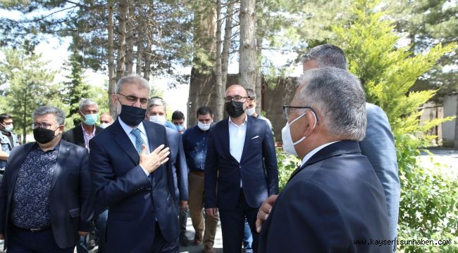 Başkan Büyükkılıç'tan şehit ailesine taziye ziyareti