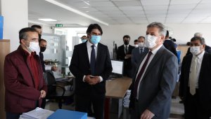 Başkan Palancıoğlu, belediye personeli ile bayramlaştı