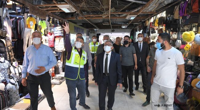 Büyükşehir'den Yeraltı Çarşısı'nda 10 milyon TL'lik modern çalışma