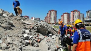 Destek AFAD gönüllülerine enkazda arama kurtarma eğitimi