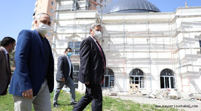 Fatma-Kemal Şallıoğlu Camisi'nde sona doğru