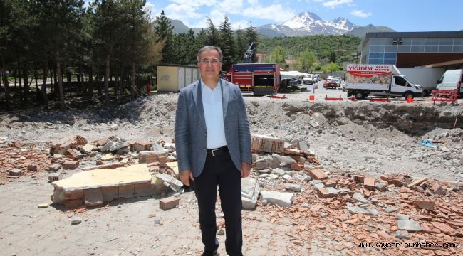 Halit Özkaya Kütüphanesi yapımına başlandı