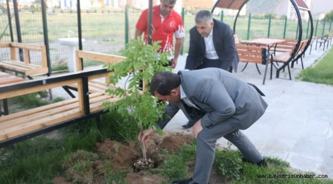 Kayseri'de 'Bir fidan da sen dik' etkinliği devam ediyor