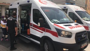 Kayseri'de açık unutulan tüp parladı: 2 yaralı