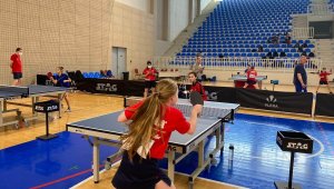 Kayseri'nin gururları ETTU Eurotalents Kampı'nda