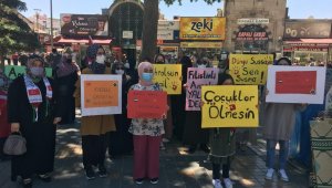 Kayserili annelerden Filistin'e destek