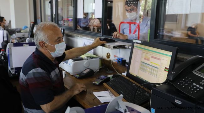 Melikgazi'de online sistem ile emlak vergileri 724 ödenebiliyor