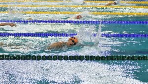 Yüzme yarışları tamamlandı