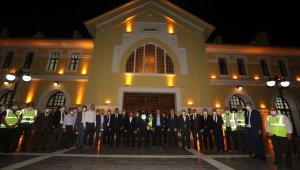 Başkan Büyükkılıç'tan tren garında gece mesaisi