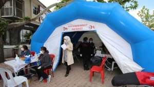 Başkan Özdoğan'dan kan bağışı