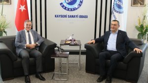 Başkan Özdoğan'dan KAYSO'ya ziyaret