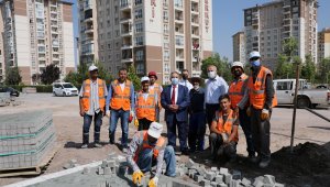 Başkan Yalçın'dan hızlı sabah mesaisi