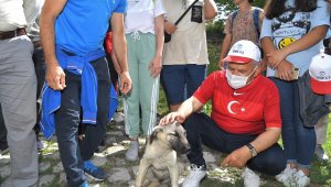 Büyükkılıç gençlerle hem tarihe hem de sağlığa yolculuk yaptı