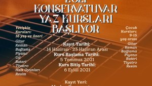 Büyükşehir Konservatuvarı yaz kurs kayıtları başlıyor