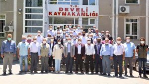 Develi'de Mayıs ayı muhtarlar toplantısı yapıldı