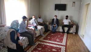 Evlerinin anahtarını Başkan Palancıoğlu verdi