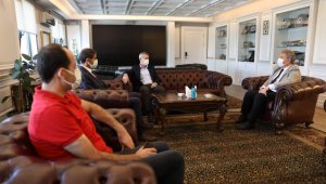 Kardeş Yeşilyurt Belediye Başkanı Melikgazi'de