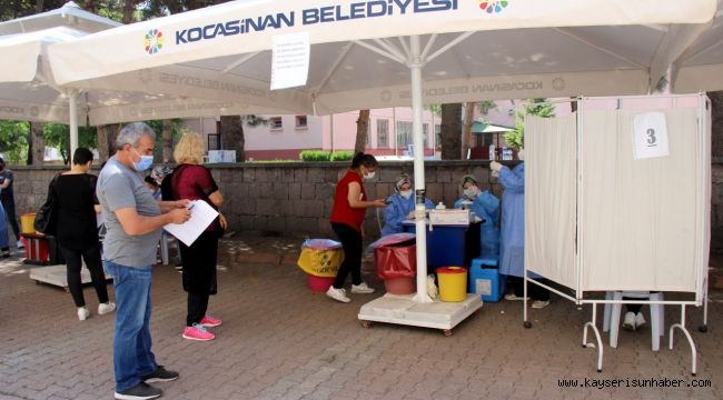 Kayseri'de aşıda yeni rekor: 25 bin 341