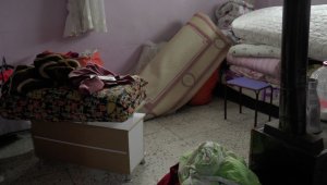 Kayseri'de etkili olan yağmur sonrası evleri su bastı