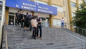 Kayseri'de uyuşturucu operasyonu: 1'i kadın 6 gözaltı