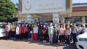 Melikgazi mobil aşı ekipleri 'aşı' için kolları sıvadı