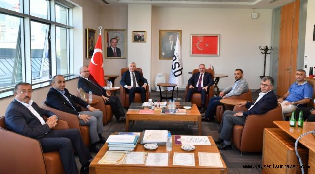 Nursaçan, MHP İl Yönetiminin ziyaretinde OSB'de yaptıkları çalışmaları anlattı