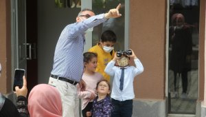 Özel eğitimli öğrenciler Meteoroloji Bölge Müdürlüğünde havayı keşfetti