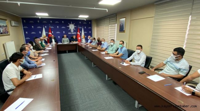 Başkan Çopuroğlu Bünyan Teşkilat Toplantısına katıldı