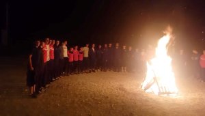 Erciyes güreşçileri ağırladı