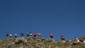 Erciyes Ultra Dağ Maratonu başladı