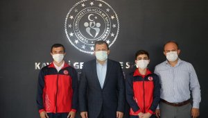 Kayseri'nin ilk TOHM Cimnastik sporcusu Melih Dumlu oldu