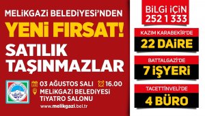 Melikgazi Belediyesi'nden yepyeni yatırım fırsatları