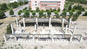 Seyrani Kampüsü Sosyal Tesis Çalışmaları devam ediyor