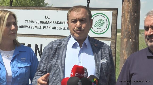 TBMM Küresel İklim Değişikliği Komisyonu Sultan Sazlığı'nda incelemelerde bulundu