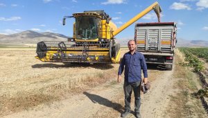 Tomarza'da hasat zamanı başladı