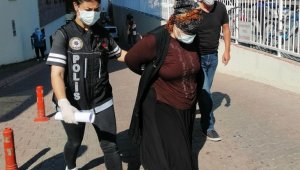 Uyuşturucu kuryesi kadın tutuklandı