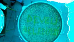 Başkan Cabbar aşure dağıttı