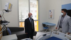 Başkan Çolakbayrakdar ERÜ KANKA Çocuk Hematoloji Ve Onkoloji Hastanesi'ni ziyaret etti