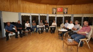 Başkan Özdoğan muhtarlarla bir araya geldi