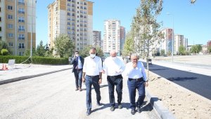 Büyükşehirden Talas'a 2 kilometrelik modern ve estetik dokunuş