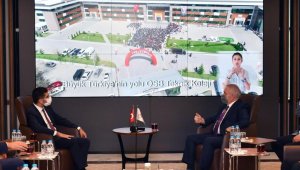 Cumhurbaşkanlığı Yatırım Ofisi Başkanı Ahmet Burak Dağlıoğlu, Kayseri OSB'yi ziyaret etti