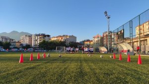 Develi Erciyesspor Kulübü'nün altyapı çalışmaları devam ediyor