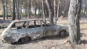 Kayseri UMKE ekibi yangın bölgesindeki görevini tamamladı