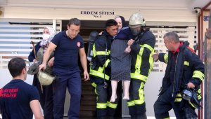 Kayseri'de yangın paniği