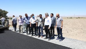 Melikgazi 3 mahallenin kullanacağı Küçük Bürüngüz yolunu yeniledi