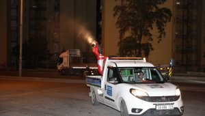 Melikgazi'den haftanın 7 günü ilaçlama