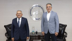 Nevşehir Belediye Başkanı Savran'dan Başkan Büyükkılıç'a ziyaret