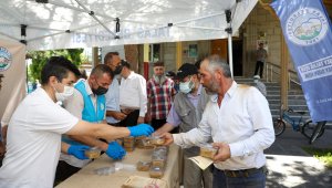 Talas Belediyesi'nden aşure ikramı