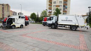 Talas'ta temizlik filosuna takviye